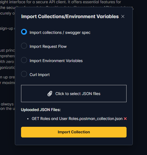 KeyRunner Import Screen